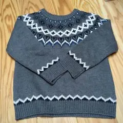 URBAN RESEARCH DOORS ノルディック柄セーター 105サイズ