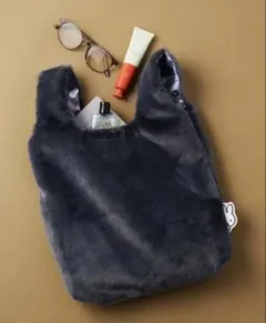 リンネル 2月号付録 mitty ふわもこファーバック