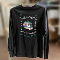 DC SHOECOUSA 長袖 Tシャツ ブラック Mサイズのサムネイル