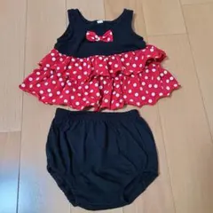 ミニーちゃん風　上下セット　 70サイズ