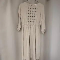 ehkasopo 刺繍入りロングワンピース エヘカソポ