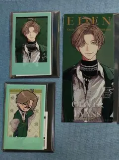 オリバー・エバンス　にじさんじ　エデン組4周年　チェキ風カード クリアファイル