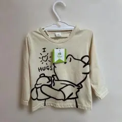【新品未使用品タグ付】Disney くまのプーさん 長袖Tシャツ 95cm
