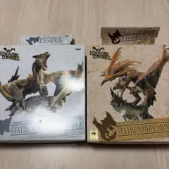 モンハンDXスタチューモデルモンスターズ ティガレックス　リオレウス　フィギュア