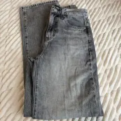 UNIQLO グレー　デニム　22インチ　本日まで