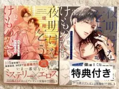 【初版・特典付き】夜明けを乞うけものたち 2.3巻