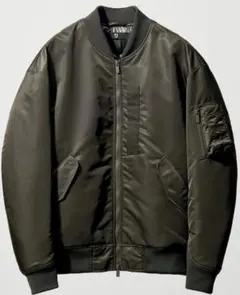 UNIQLO ジルサンダー グレー ハイブリッドダウンオーバーサイズMA－1　S