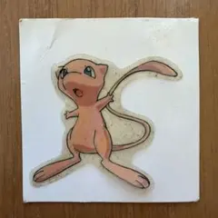 ポケモンパンシール ミュウツー＆ミュウ 1998年映画公開 デコキャラ