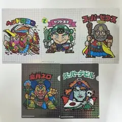 非売品 ビックリマン A4 クリアファイル 5枚セットのサムネイル