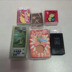 昭和レトロ　消しゴム６個セット　ヒノデワシ等のサムネイル