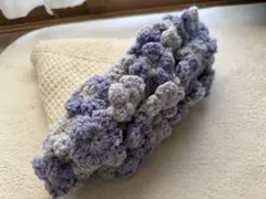 【ハンドメイド】ネモフィラ ブーケブランケット