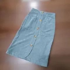 コーデュロイスカート　フリーサイズ