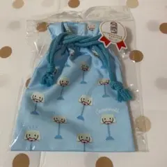 サンリオ　チョコレート　シナモン　シナモロール　巾着　ポーチ　不二家コラボ