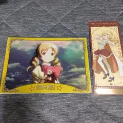 魔法少女まどかマギカ クリアビジュアルポスター 巴マミ