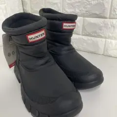 SALE＃HUNTER ショートブーツ　 ２2センチUS5. UK3 ブラックのサムネイル