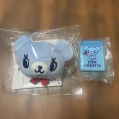 ポンポネット ミント　フェイスマスコット &ミニミラー