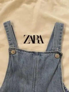 【110】ZARA ベビー デニムオーバーオール
