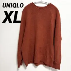UNIQLO オレンジ 長袖ニット XL