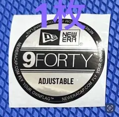 1枚　9FORTY ニューエラ　NEW ERA ステッカー　サイズシール　シール