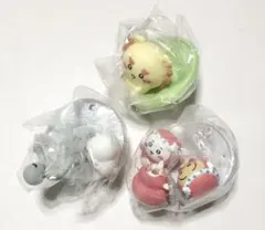 チョコサプ たこぎ ちいかわとポシェットの鎧さん シーサー 3点セット ちいかわ