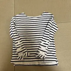 ボーダーカットソー　ロンT