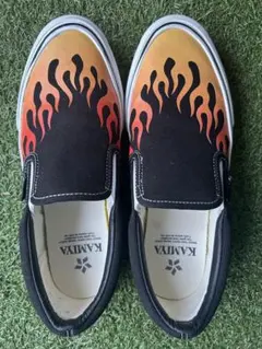 激レア 完売品 VANS ファイヤーフレイムスリッポン 新品未使用 箱付き