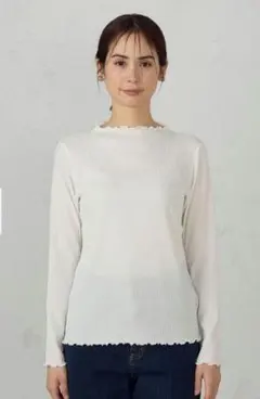 B品　コムサイズム　タグ付き　ボトルネックカットソーNo.10