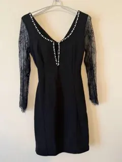 ドレス ミニドレス ブラック 黒 dazzy