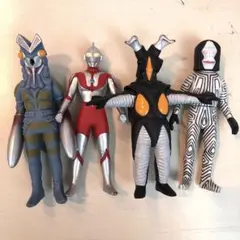 ウルトラマン ソフビ　フィギュア 4体セット