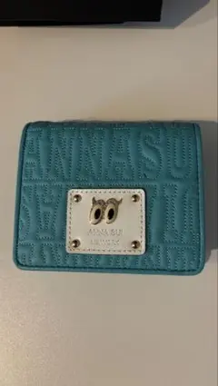 ANNA SUI 二つ折り財布 ターコイズブルーのサムネイル