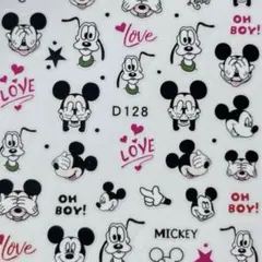 ネイルシール ミッキー プルート ディズニー キャラクター