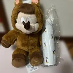 ディズニーストア 福袋 ミッキーぬいぐるみ ステンレスボトル
