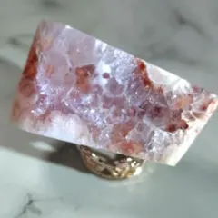 天然石✨ピンクアメジスト✨虹キラキラ❤