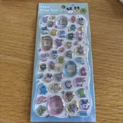 【正規品】プチドロップシール　立体シール　ジュエル　たまごっち