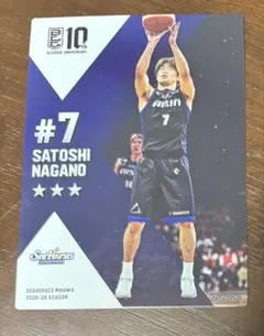 B.LEAGUE CARD REAL CARD COLLECTION 長野誠史
