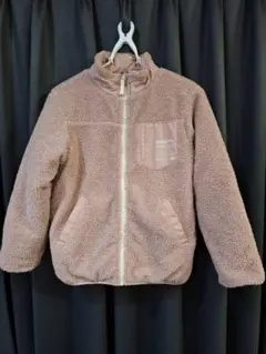 ボアキルティングジャケット ピンク