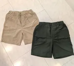 UNIQLO キッズ短パン 2枚セット 130cm