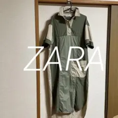 最終価格となります。ZARA半袖ポロシャツワンピース