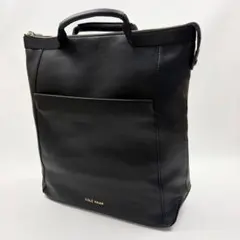 COLE HAAN コールハーン レザー コンバーチブル バックパック ブラックのサムネイル