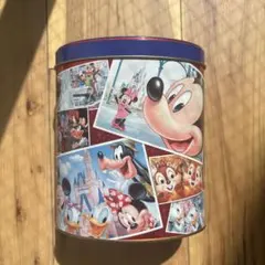 東京ディズニーリゾート チョコレートクラ ンチ缶 空き缶
