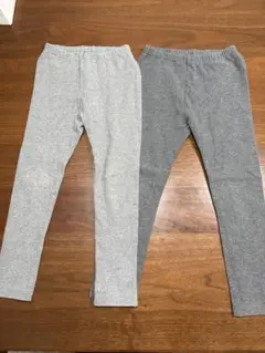 ユニクロ　レギンス　セット　110サイズ グレー