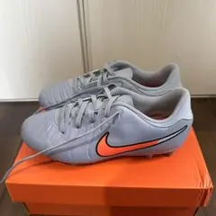 NIKE サッカーシューズ スパイク グレー 薄紫オレンジ23cm - メルカリ