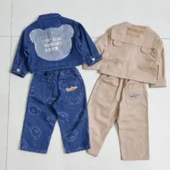 tiny bearバッグモチーフジャケット