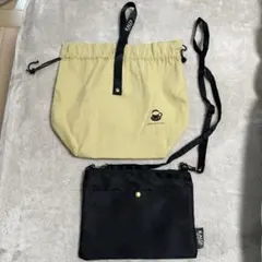 カルディ　保冷巾着　サコッシュ　2点セット