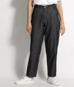 nike and ... JEANS インディゴ　NEWアンクルテーパードデニム