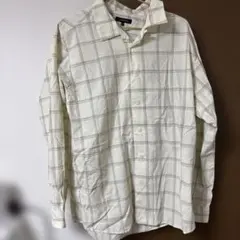 GLOBAL WORK チェックシャツ メンズ　Mサイズ