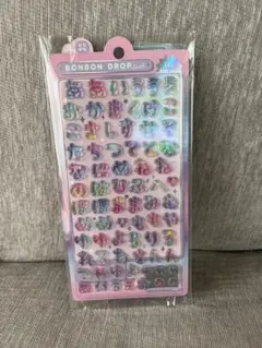 BONBON DROP カラフルひらがなシール