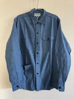 ◆ほぼ新品◆SASSAFRAS / Diggin Shirt シャンブレー