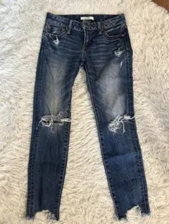 美品 マウジー moussy スキニーデニム サイズ25
