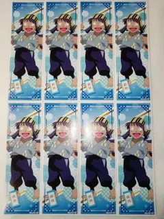 忍たま乱太郎 ロングステッカー セリア 兵庫水軍 網問 ノーマル 8枚セット